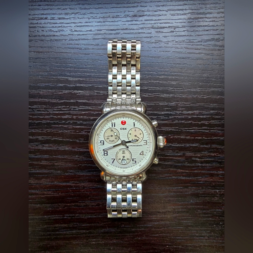 Michele CSX chronograph watch